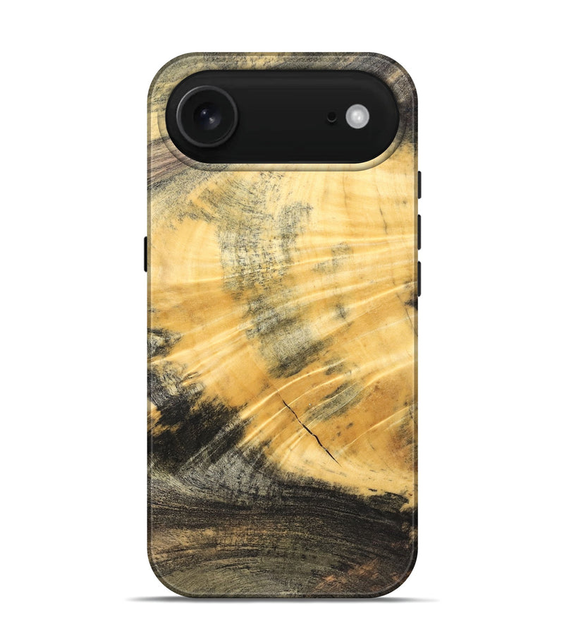 iPhone 17 Air Wood Live Edge Phone Case - Meir (Solid Wood, 826657)