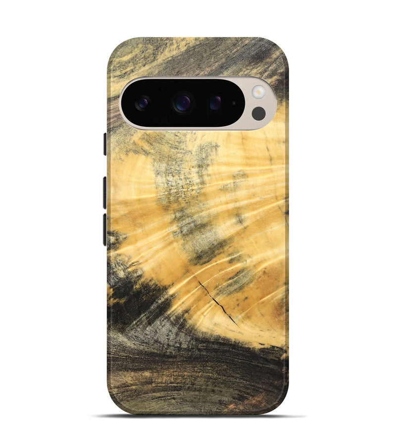Pixel 10 Wood Live Edge Phone Case - Meir (Solid Wood, 826657)