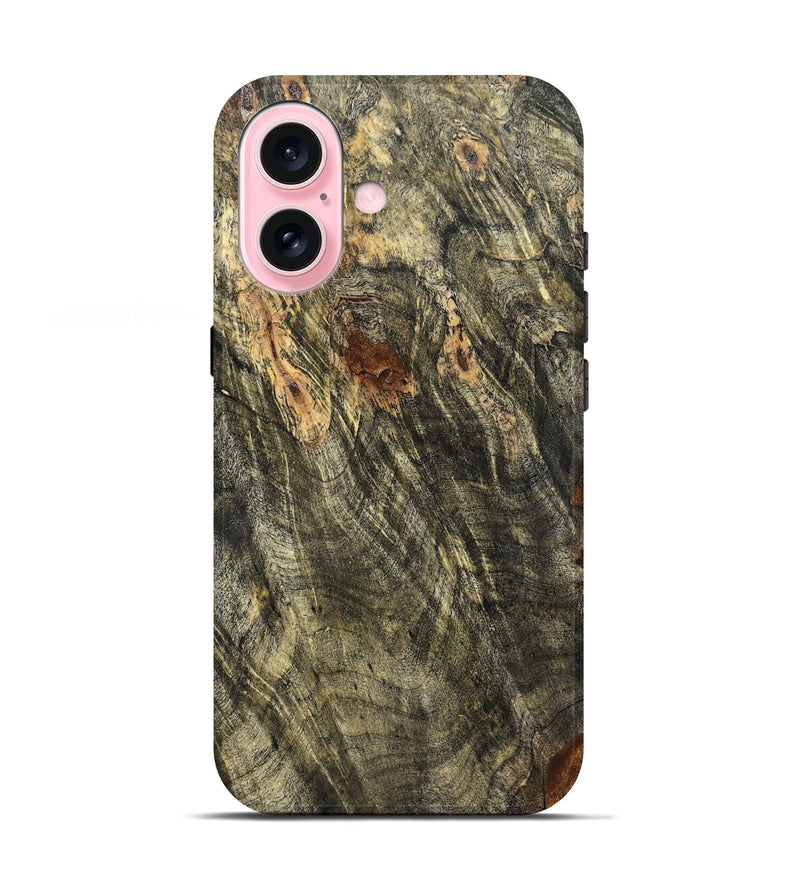 iPhone 17 Wood Live Edge Phone Case - Kane (Solid Wood, 826658)