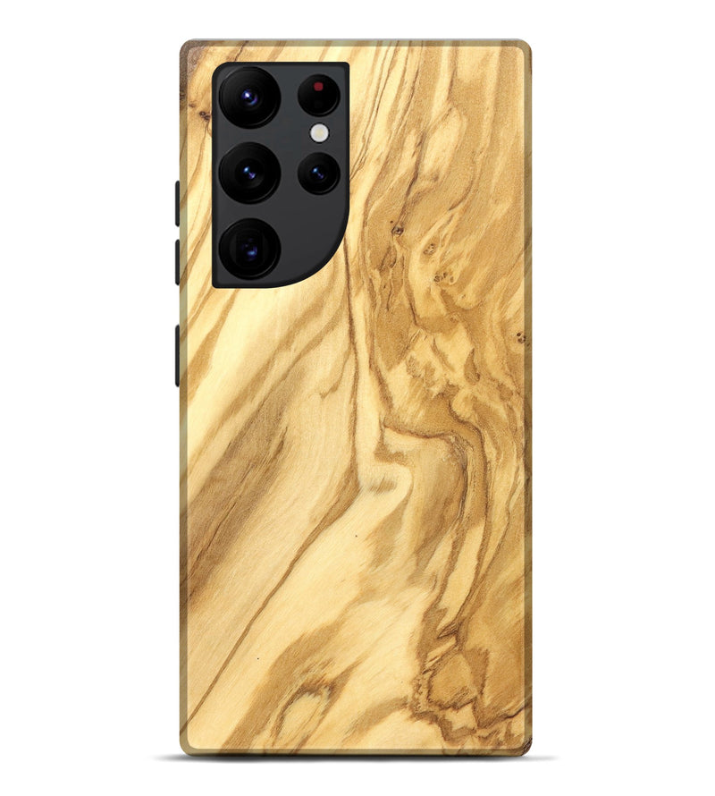 Galaxy S22 Ultra Wood Live Edge Phone Case - Donte (Solid Wood, 826659)