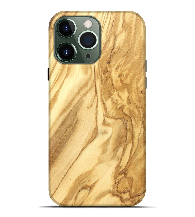 iPhone 13 Pro Max Wood Live Edge Phone Case - Donte (Solid Wood, 826659)