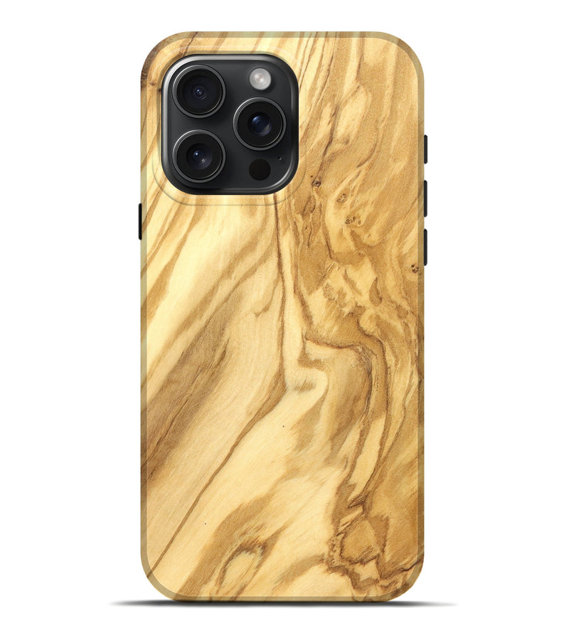iPhone 16 Pro Max Wood Live Edge Phone Case - Donte (Solid Wood, 826659)