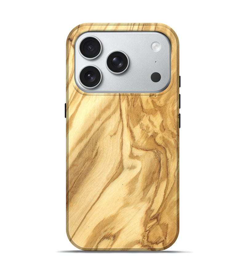 iPhone 18 Pro Wood Live Edge Phone Case - Donte (Solid Wood, 826659)
