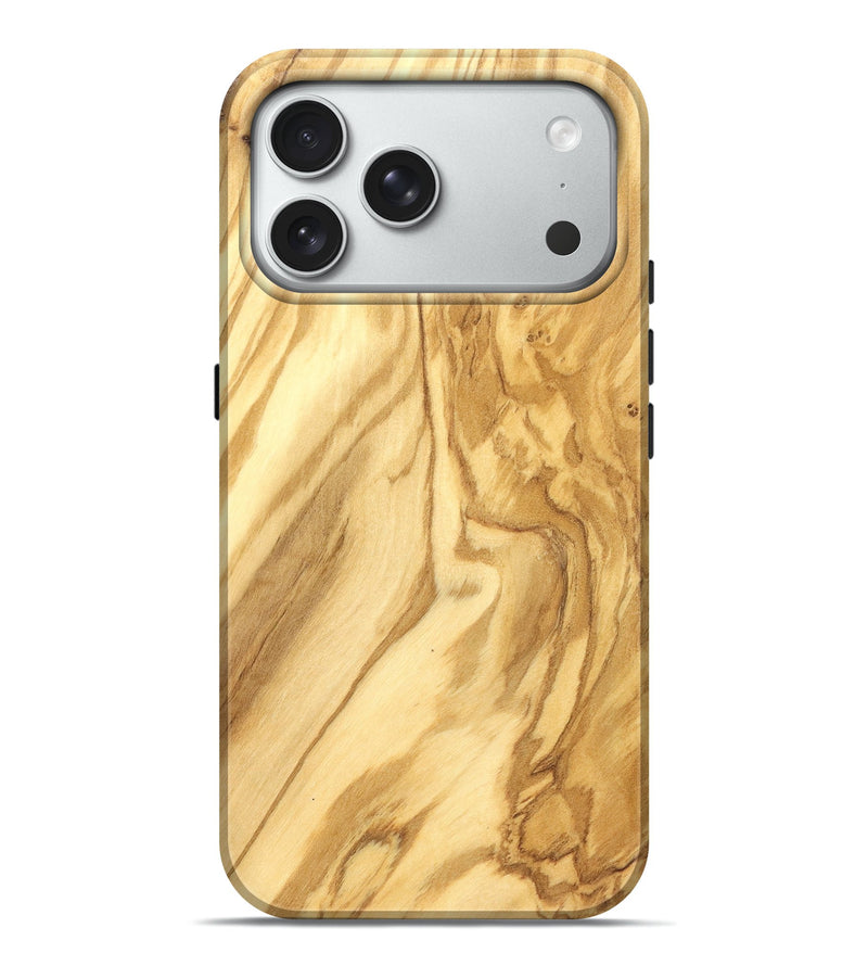 iPhone 18 Pro Max Wood Live Edge Phone Case - Donte (Solid Wood, 826659)