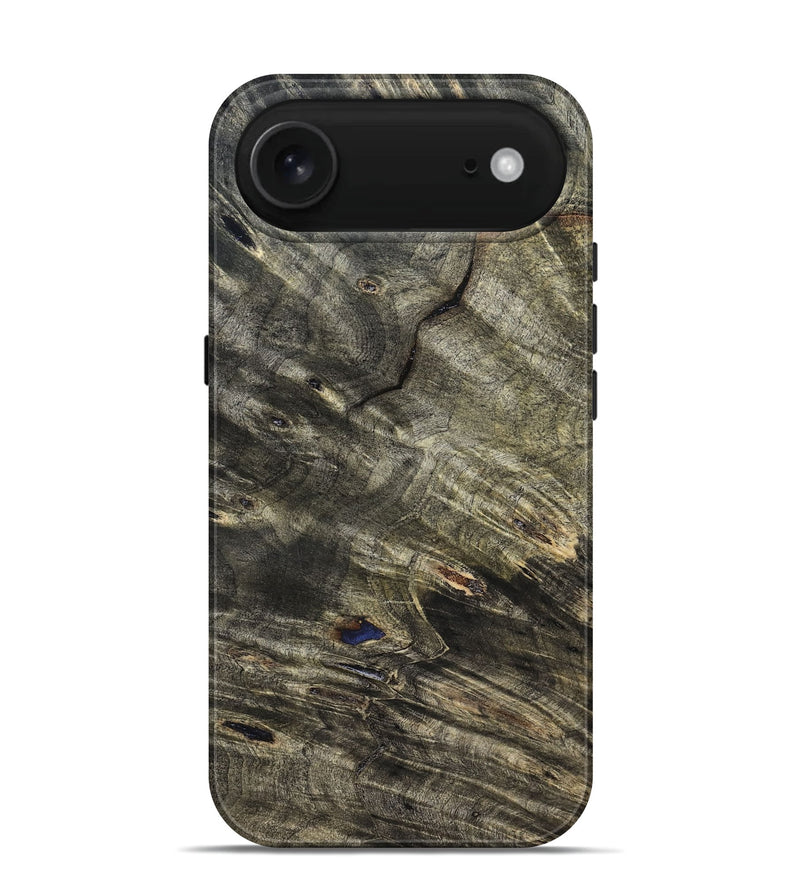 iPhone 17 Air Wood Live Edge Phone Case - Newt (Solid Wood, 826660)