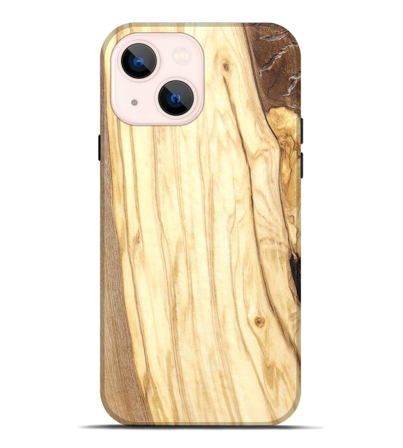 iPhone 14 Plus Wood Live Edge Phone Case - Jamari (Solid Wood, 826662)