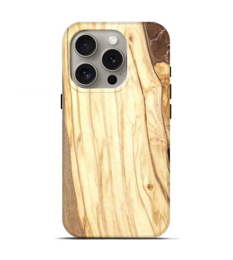 iPhone 16 Pro Wood Live Edge Phone Case - Jamari (Solid Wood, 826662)
