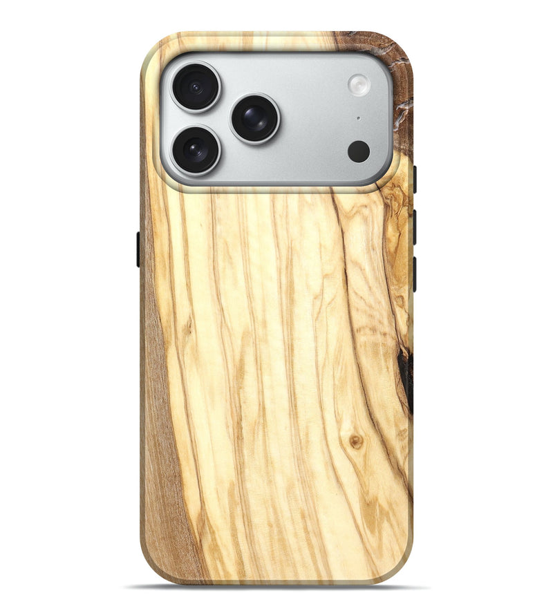 iPhone 18 Pro Max Wood Live Edge Phone Case - Jamari (Solid Wood, 826662)