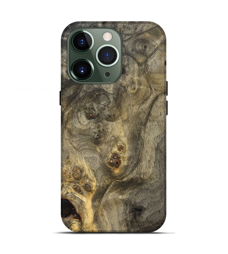 iPhone 13 Pro Wood Live Edge Phone Case - Nori (Solid Wood, 826663)