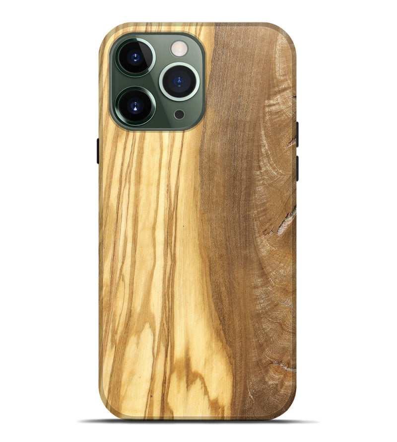 iPhone 13 Pro Max Wood Live Edge Phone Case - Kenley (Solid Wood, 826664)