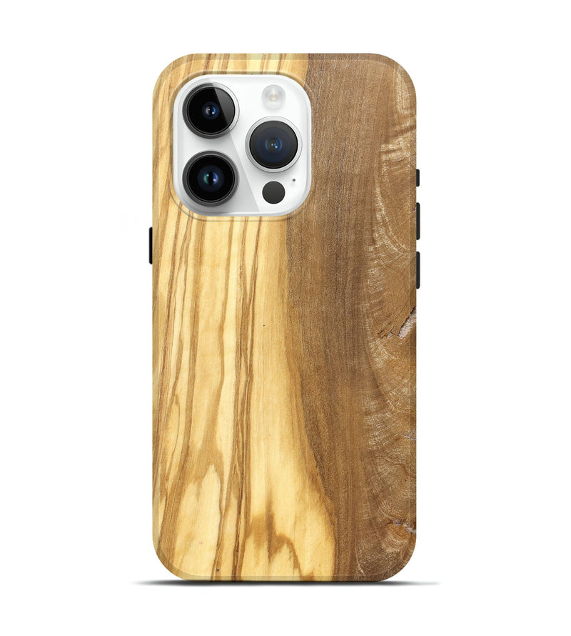 iPhone 15 Pro Wood Live Edge Phone Case - Kenley (Solid Wood, 826664)