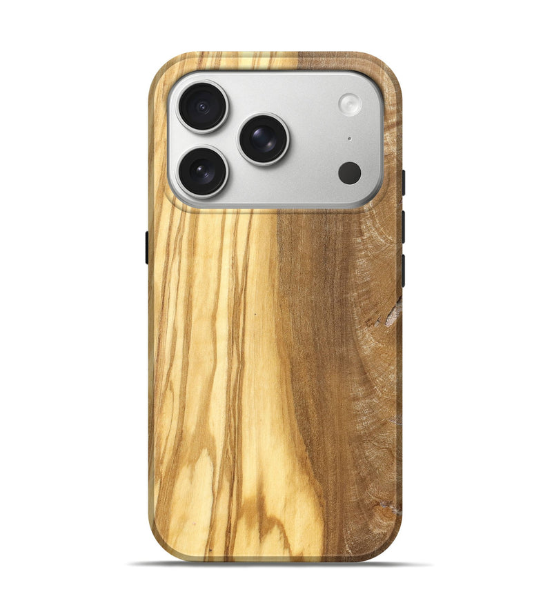 iPhone 17 Pro Wood Live Edge Phone Case - Kenley (Solid Wood, 826664)