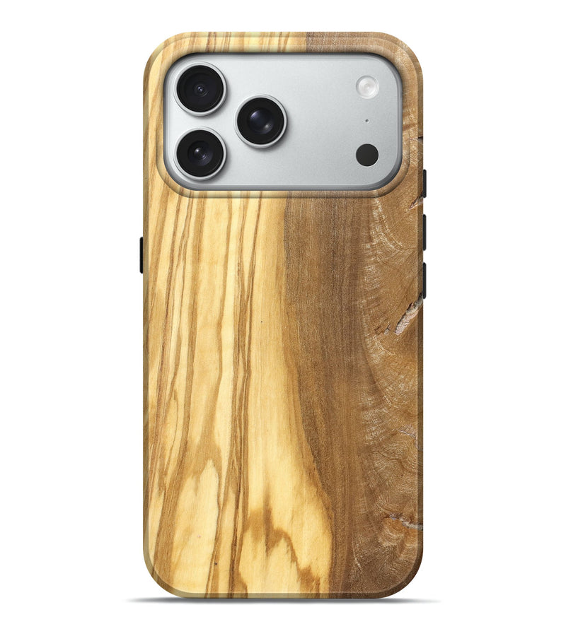 iPhone 18 Pro Max Wood Live Edge Phone Case - Kenley (Solid Wood, 826664)