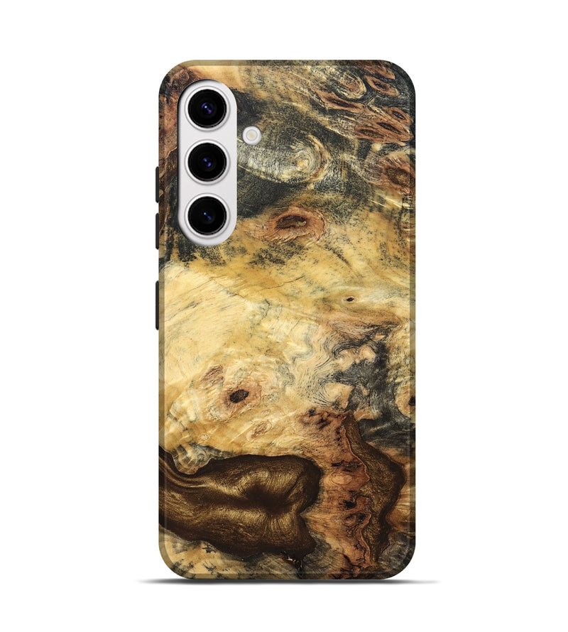 Galaxy S25 Wood Live Edge Phone Case - Jakayla (Solid Wood, 826666)
