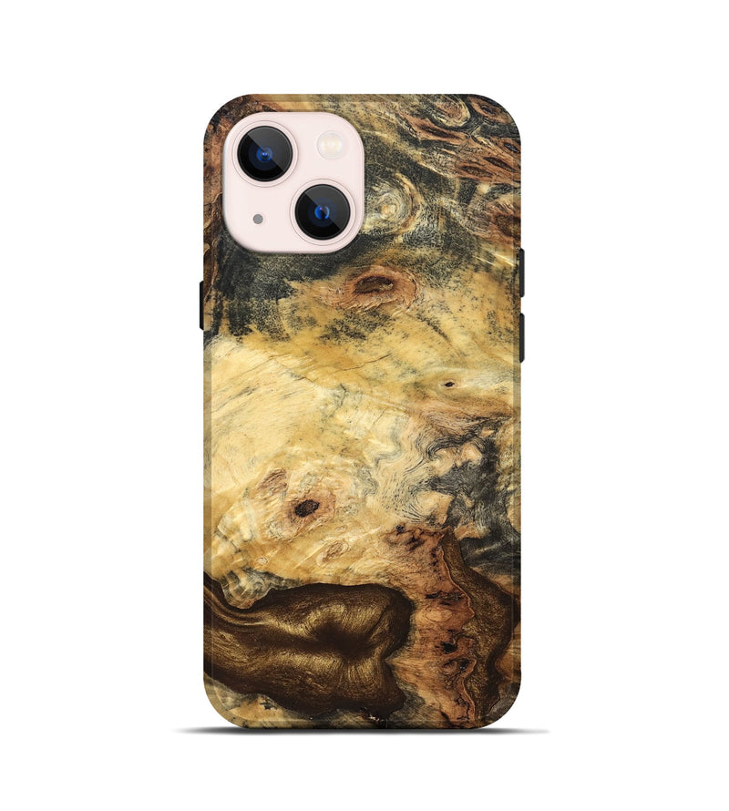 iPhone 13 mini Wood Live Edge Phone Case - Jakayla (Solid Wood, 826666)