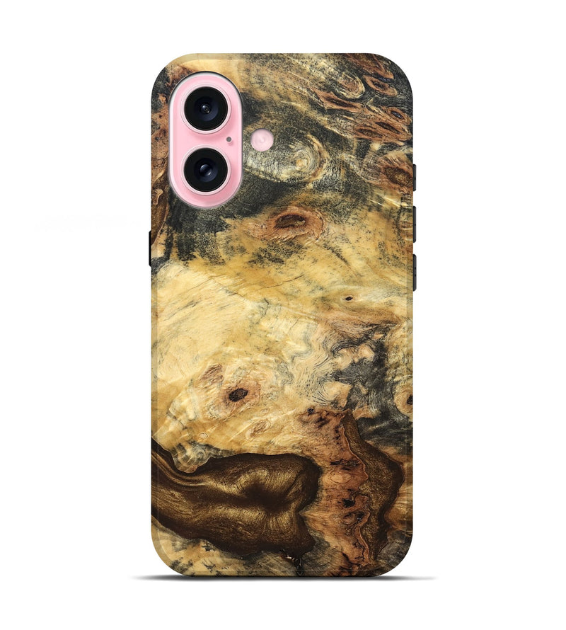 iPhone 17 Wood Live Edge Phone Case - Jakayla (Solid Wood, 826666)