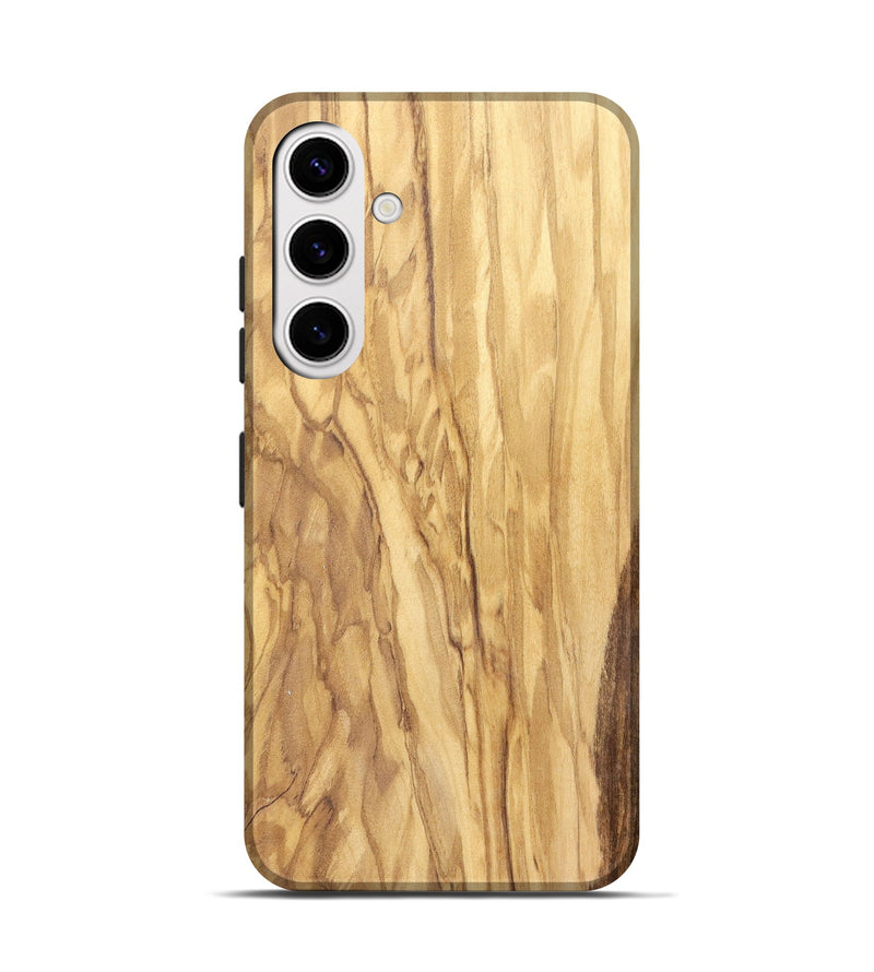 Galaxy S25 Wood Live Edge Phone Case - Jayson (Solid Wood, 826670)