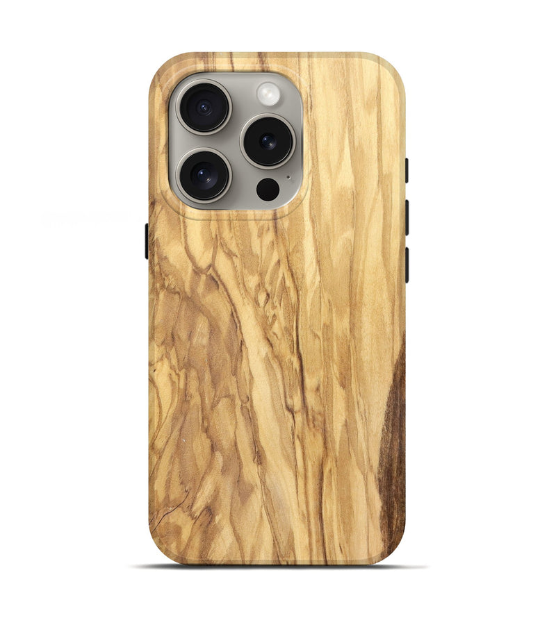 iPhone 16 Pro Wood Live Edge Phone Case - Jayson (Solid Wood, 826670)