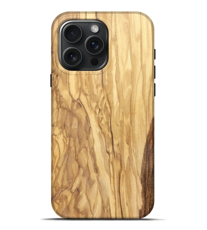 iPhone 16 Pro Max Wood Live Edge Phone Case - Jayson (Solid Wood, 826670)