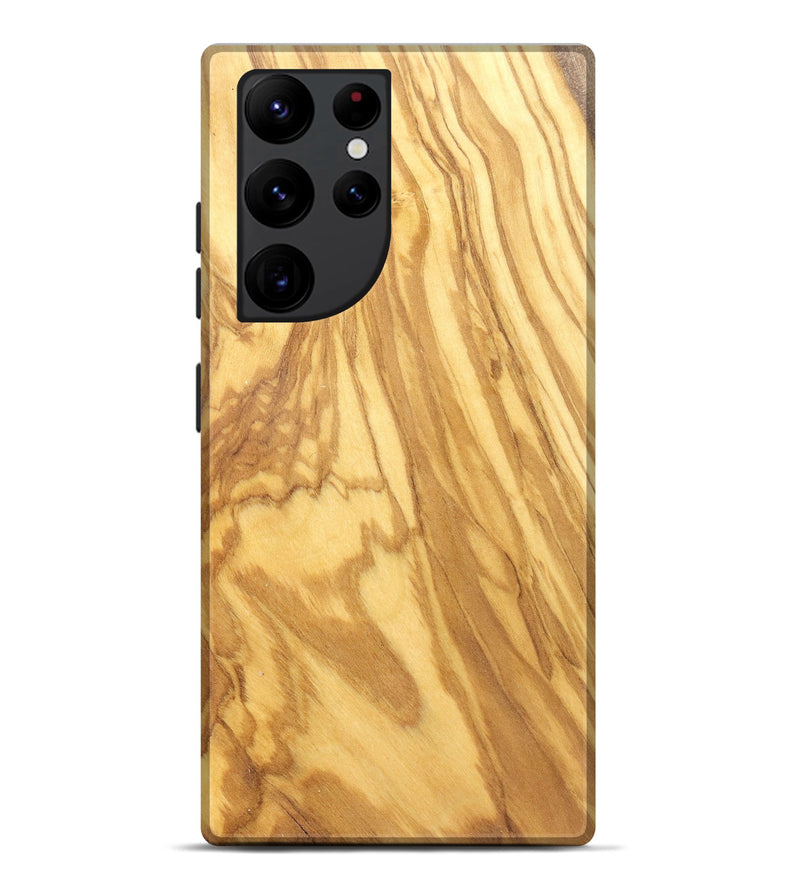 Galaxy S22 Ultra Wood Live Edge Phone Case - Ashlynn (Solid Wood, 826671)