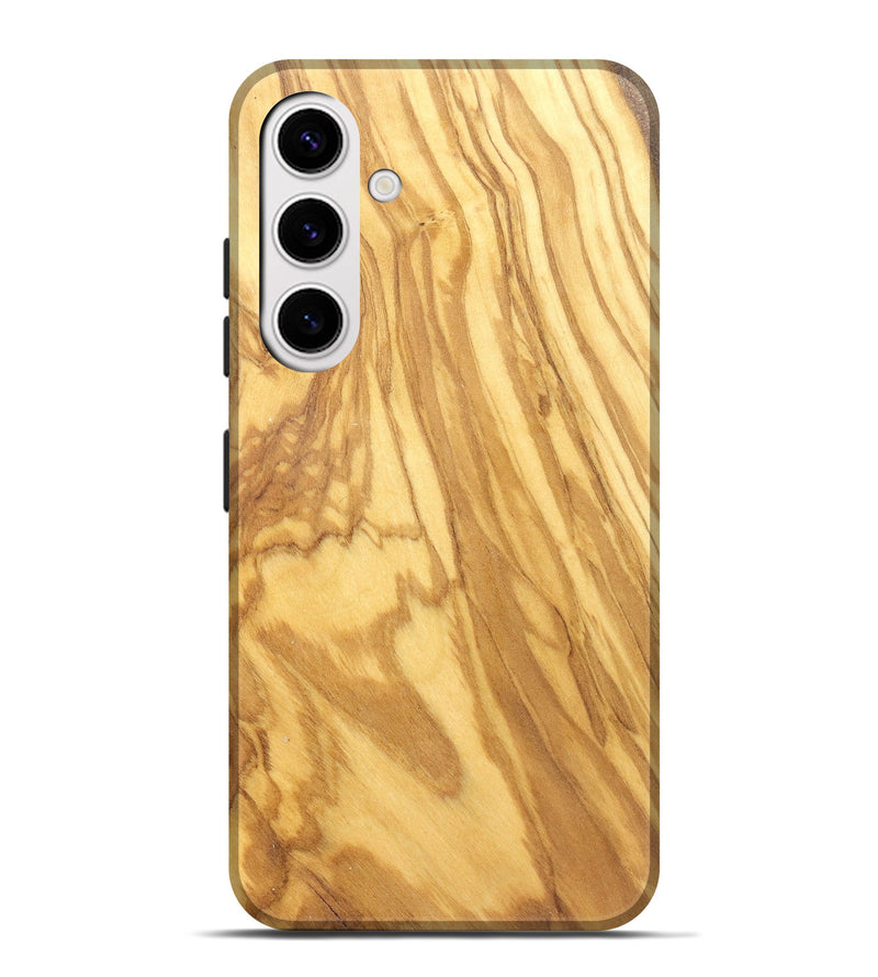 Galaxy S25 Plus Wood Live Edge Phone Case - Ashlynn (Solid Wood, 826671)