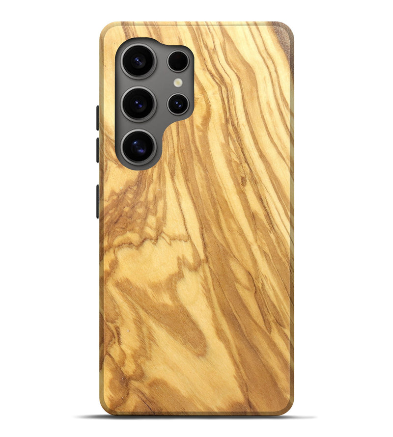 Galaxy S25 Ultra Wood Live Edge Phone Case - Ashlynn (Solid Wood, 826671)