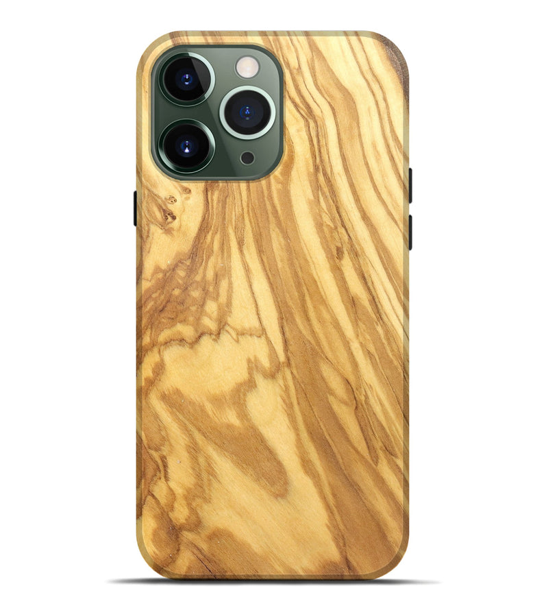 iPhone 13 Pro Max Wood Live Edge Phone Case - Ashlynn (Solid Wood, 826671)