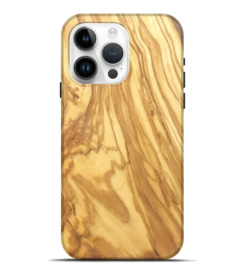 iPhone 15 Pro Max Wood Live Edge Phone Case - Ashlynn (Solid Wood, 826671)