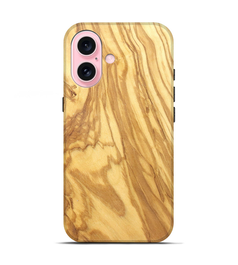 iPhone 17 Wood Live Edge Phone Case - Ashlynn (Solid Wood, 826671)