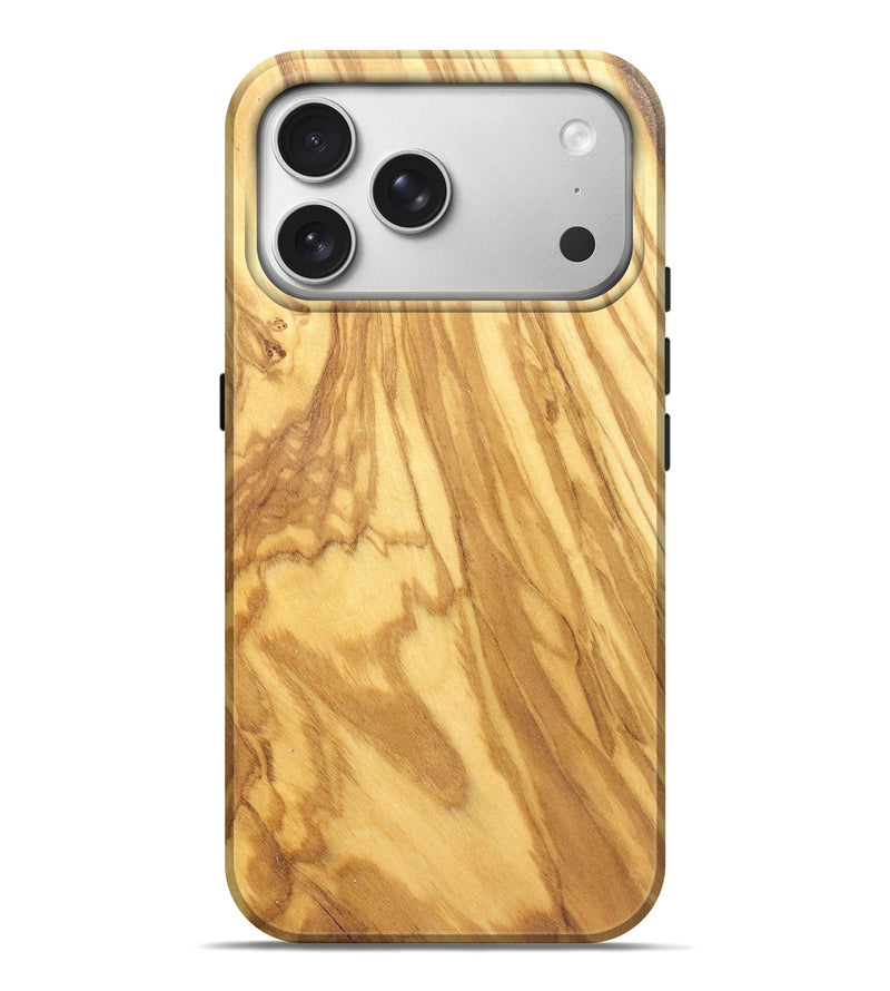 iPhone 17 Pro Max Wood Live Edge Phone Case - Ashlynn (Solid Wood, 826671)