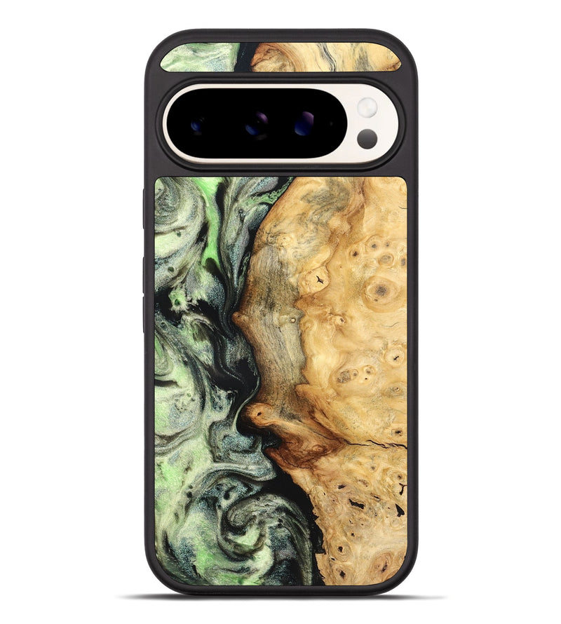 Pixel 10 Pro XL Wood Phone Case - Pearlie (Green, 826674)