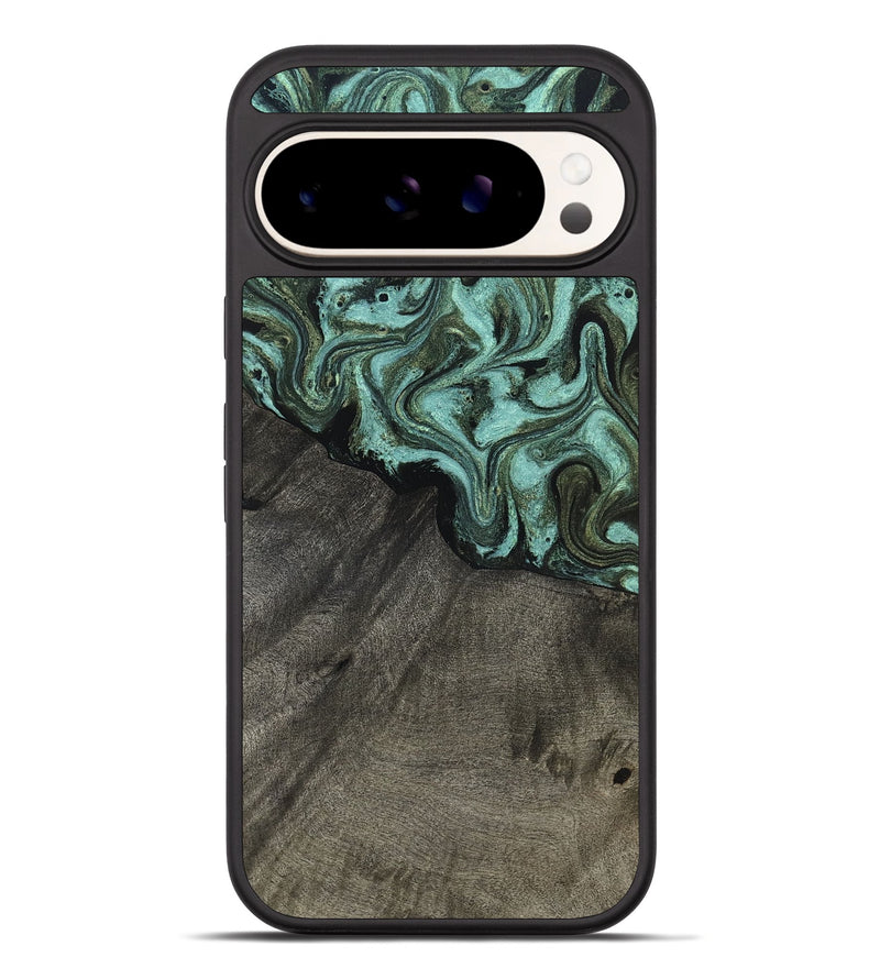 Pixel 10 Pro XL Wood Phone Case - Penny (Green, 826675)