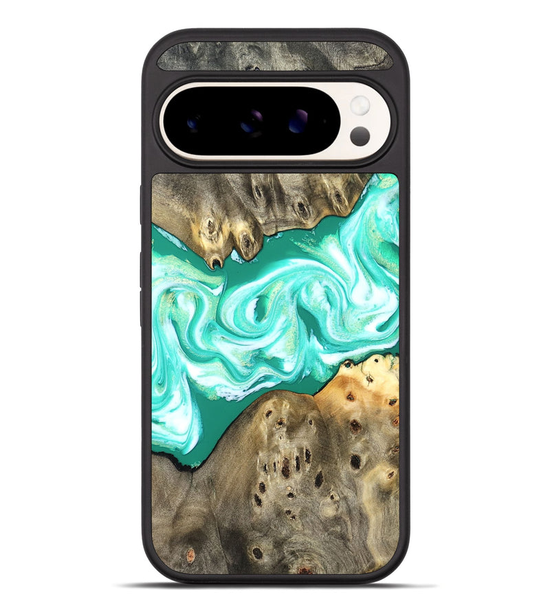Pixel 10 Pro XL Wood Phone Case - Verner (Green, 826676)