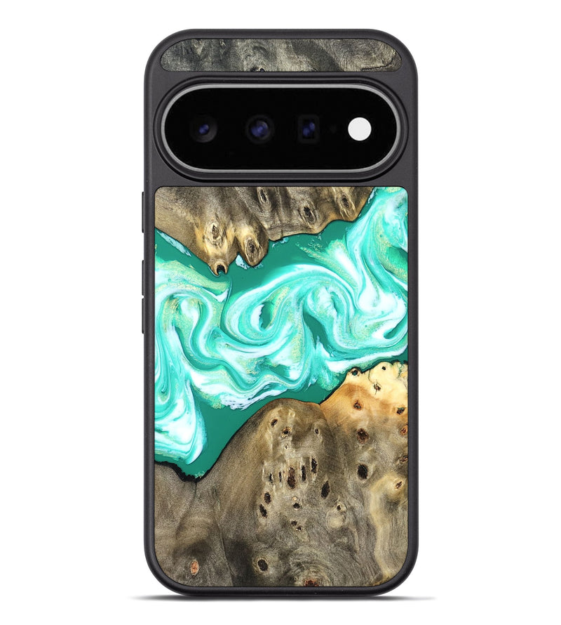 Pixel 11 Pro XL Wood Phone Case - Verner (Green, 826676)
