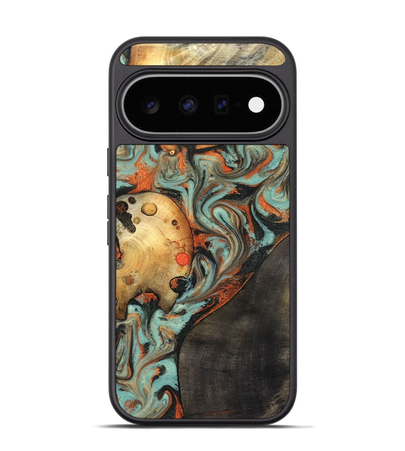 Pixel 11 Pro Wood Phone Case - Beryl (Green, 826677)