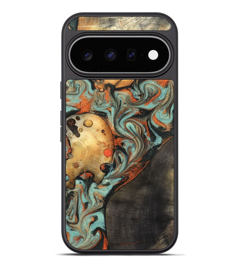 Pixel 11 Pro XL Wood Phone Case - Beryl (Green, 826677)