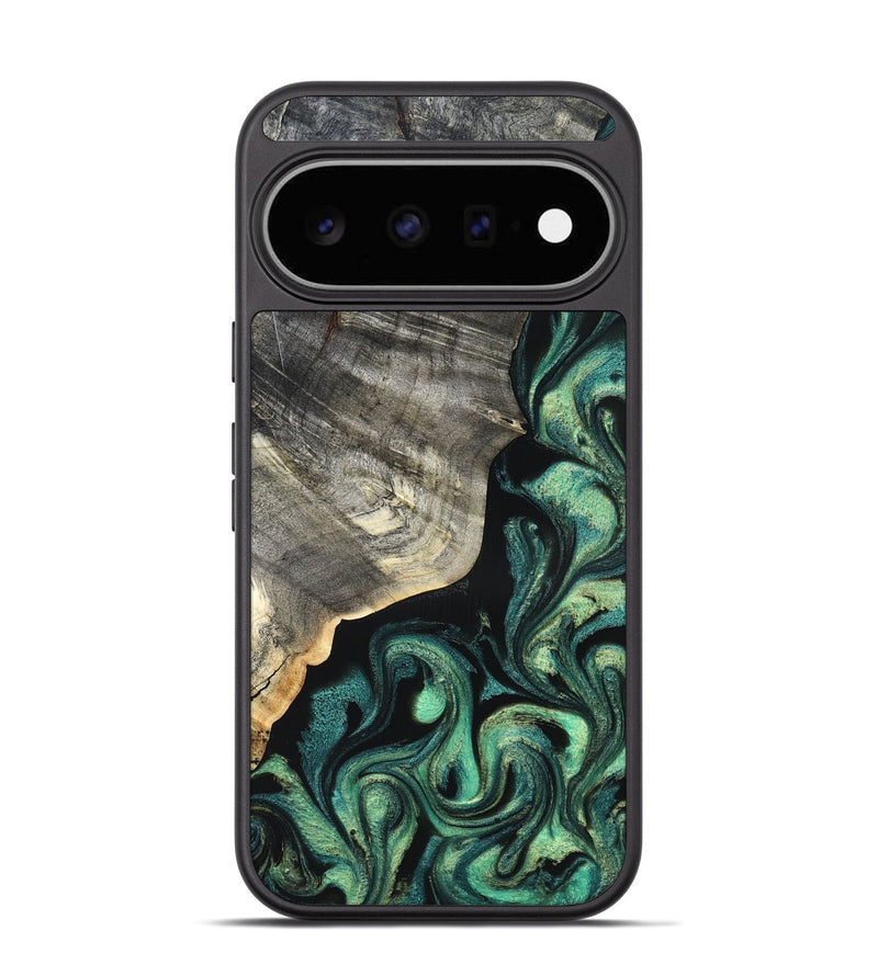 Pixel 11 Wood Phone Case - Tena (Green, 826679)