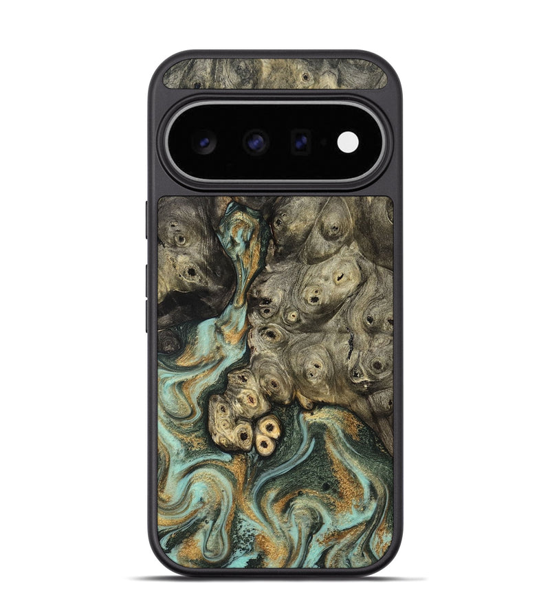 Pixel 11 Pro Wood Phone Case - Buck (Green, 826681)