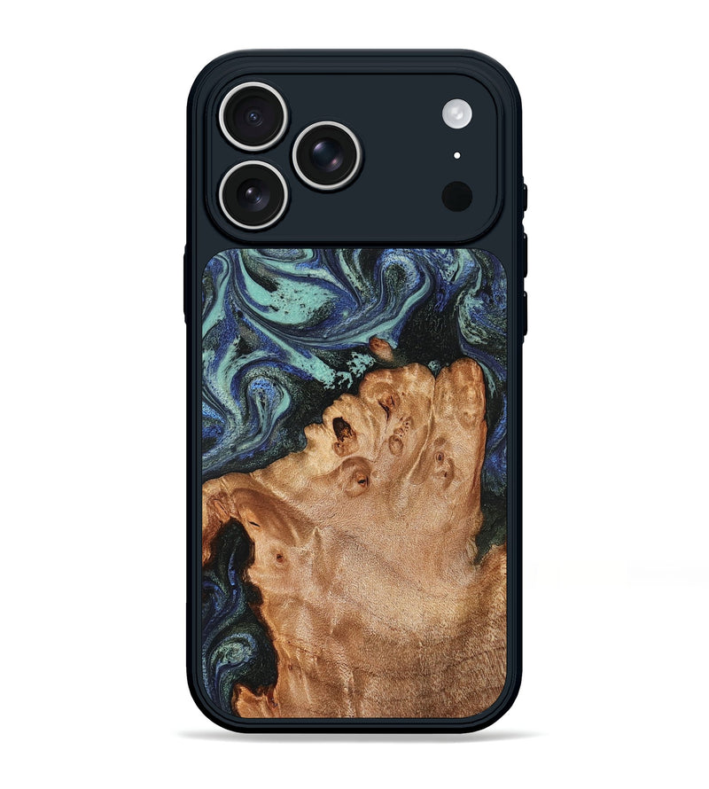iPhone 17 Pro Max Wood Phone Case - Shanae (Green, 826682)