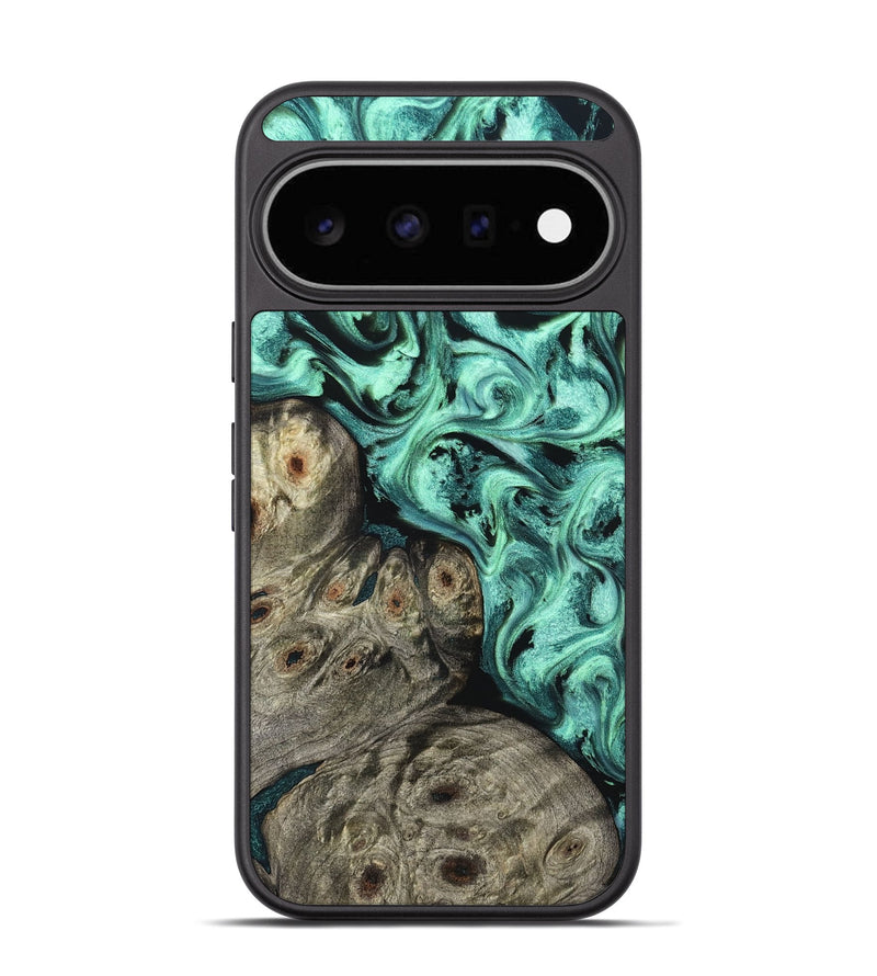 Pixel 11 Wood Phone Case - Jeremie (Green, 826683)