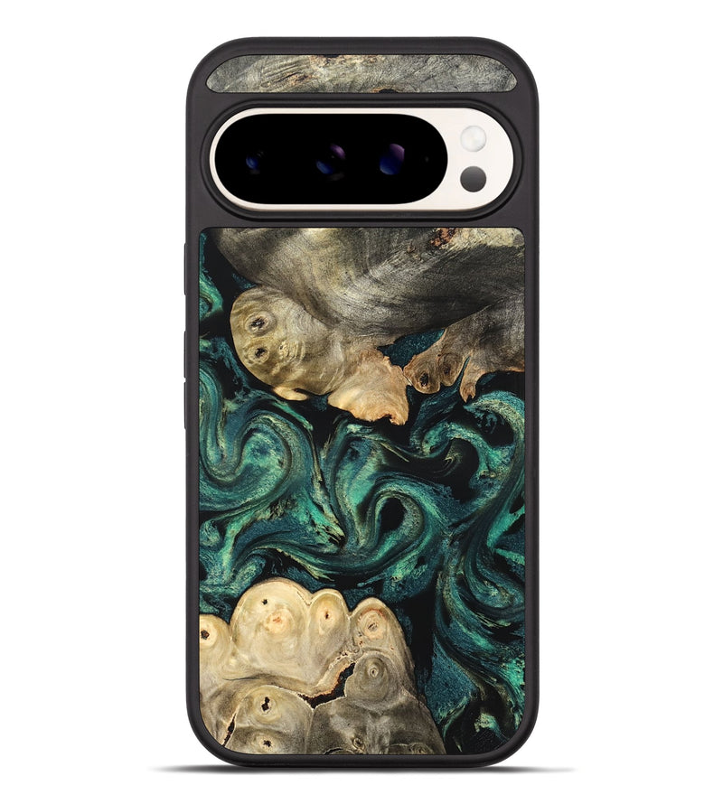 Pixel 10 Pro XL Wood Phone Case - Reid (Green, 826685)