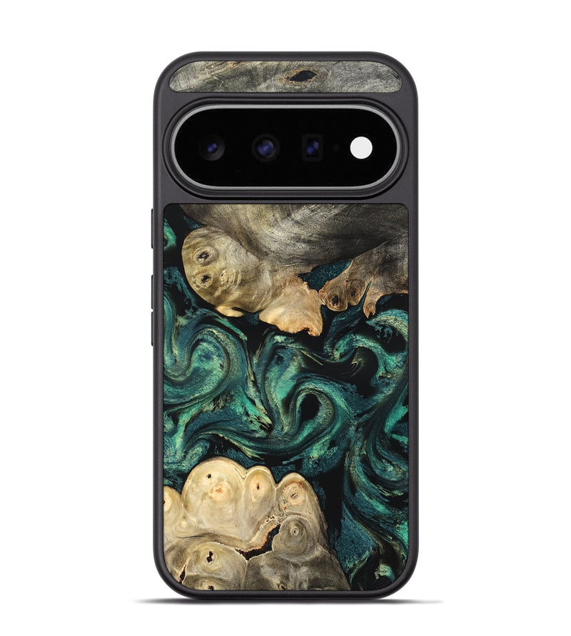 Pixel 11 Pro Wood Phone Case - Reid (Green, 826685)