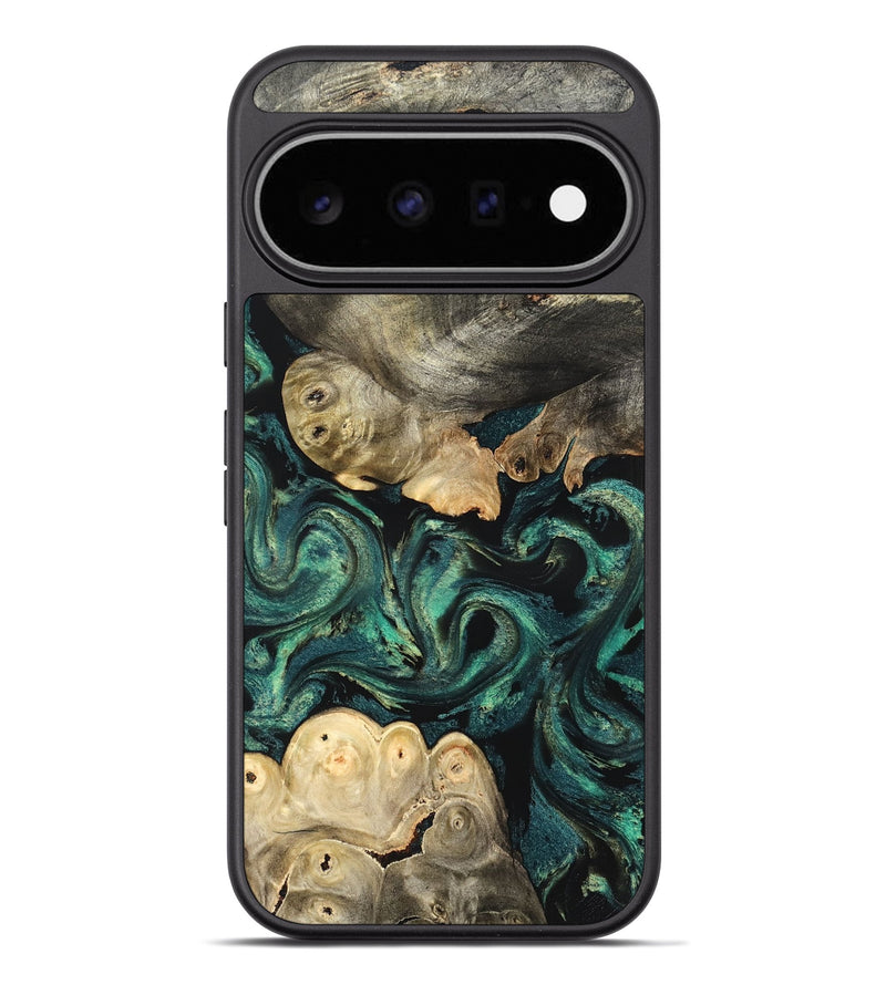 Pixel 11 Pro XL Wood Phone Case - Reid (Green, 826685)