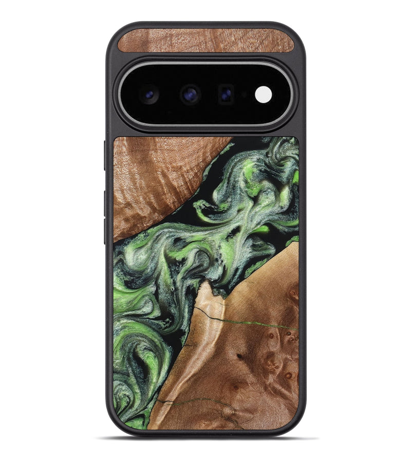 Pixel 11 Pro XL Wood Phone Case - Layton (Green, 826686)