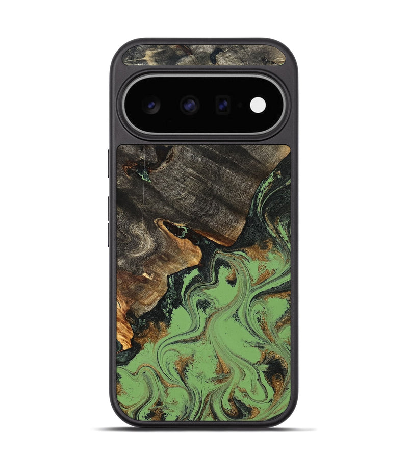 Pixel 11 Wood Phone Case - Braelyn (Green, 826690)