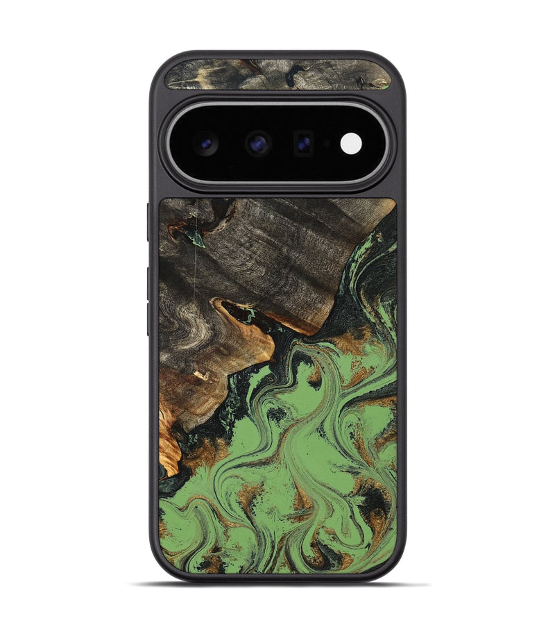 Pixel 11 Pro Wood Phone Case - Braelyn (Green, 826690)