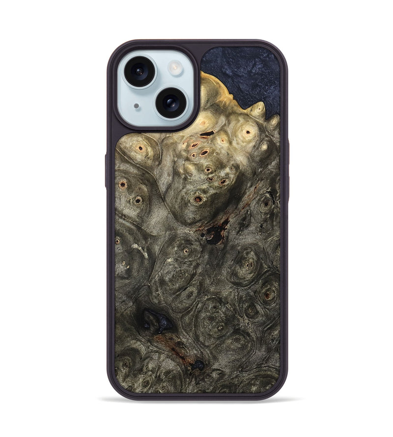 iPhone 15 Wood Phone Case - Noemi (Wood Burl, 826697)