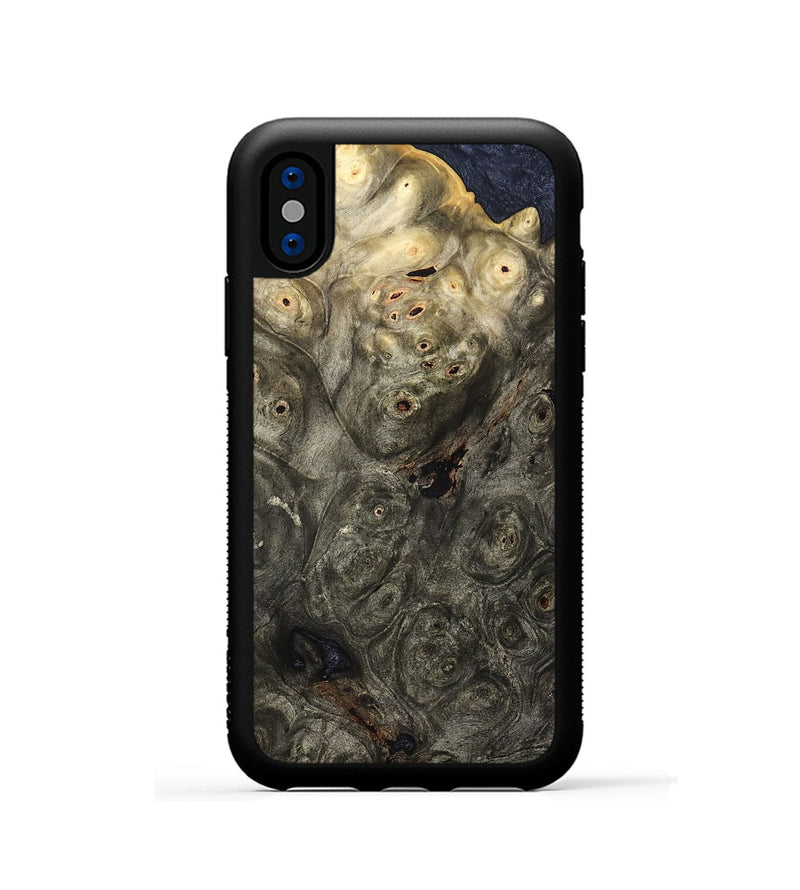 iPhone Xs Wood Phone Case - Noemi (Wood Burl, 826697)