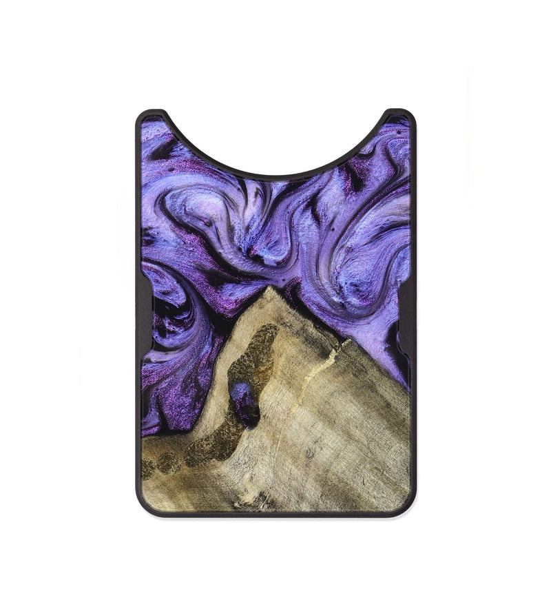 Alloy Wood Wallet - Hilton (Purple, 826712)