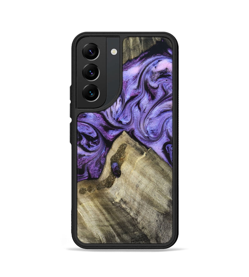Galaxy S22 Wood Phone Case - Hilton (Purple, 826712)